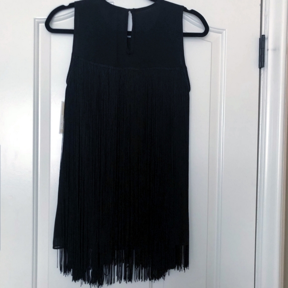 NEW! MICHAEL Michael Kors Sleeveless Fringe Top - Picture 8 of 8